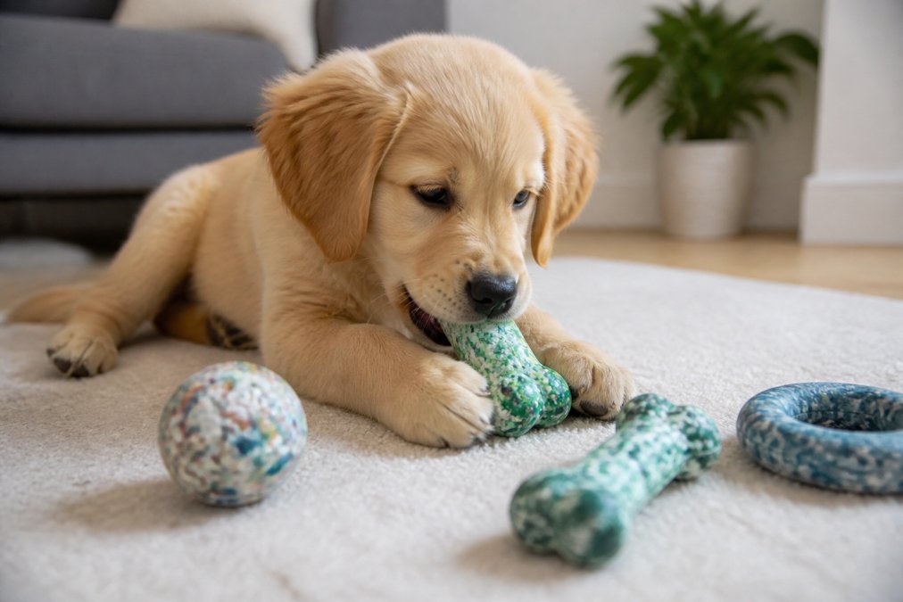 Are Recycled Dog Toys Safe for Puppies?
