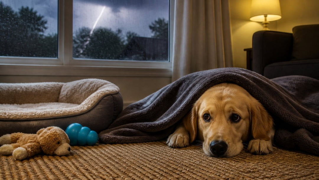 How Do You Stop Dog Anxiety During Thunderstorms?