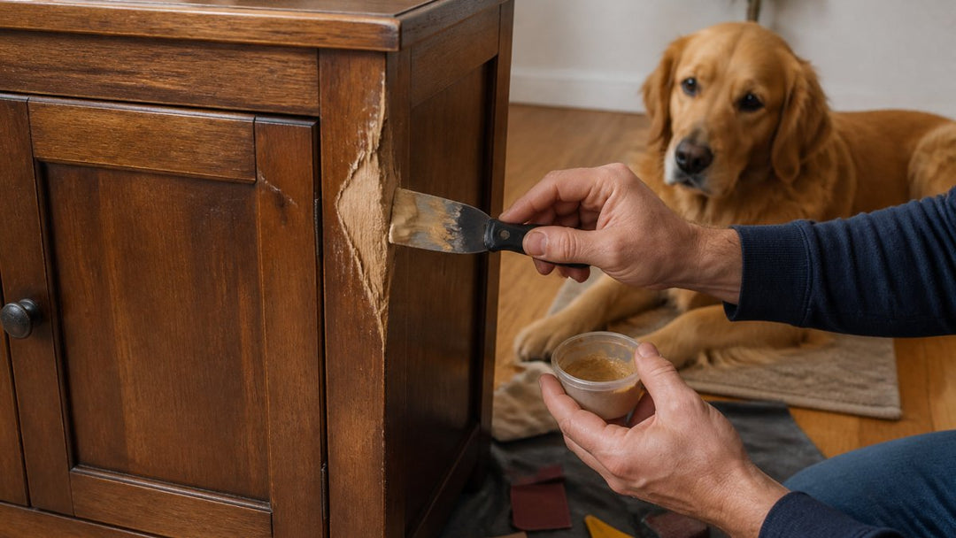 How to Repair Dog Damaged Wooden Furniture