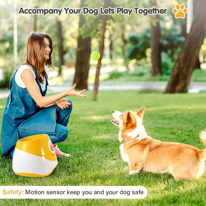 Automatic Ball Throwing Machine for Dogs