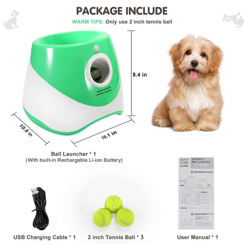 Automatic Ball Throwing Machine for Dogs